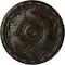 Ekena Millwork Amelia Ceiling Medallion (Fits Canopies up to 4 1/8"), Hand-Painted Stone Hearth, 15 3/4"OD x 5/8"P CM16AMSHF - alternate 1